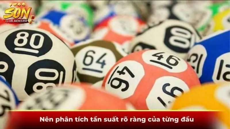 Nên phân tích tần suất rõ ràng của từng đầu